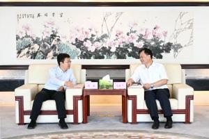 【企地共建促开展】马正兰杨恒与高永谈判